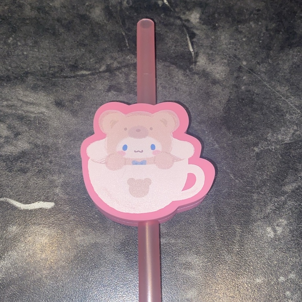 Hello Kitty And Friends Straw Charm